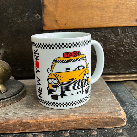 Vintage New York Taxi Mug - Picture 2 of 8